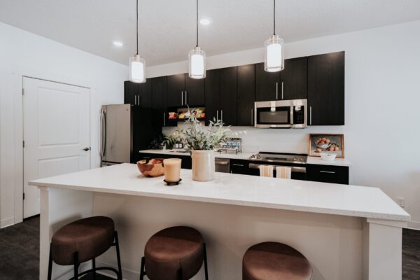 Apartment Kitchen with Appliances