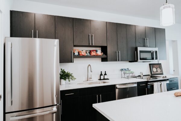 Apartment Kitchen with Appliances